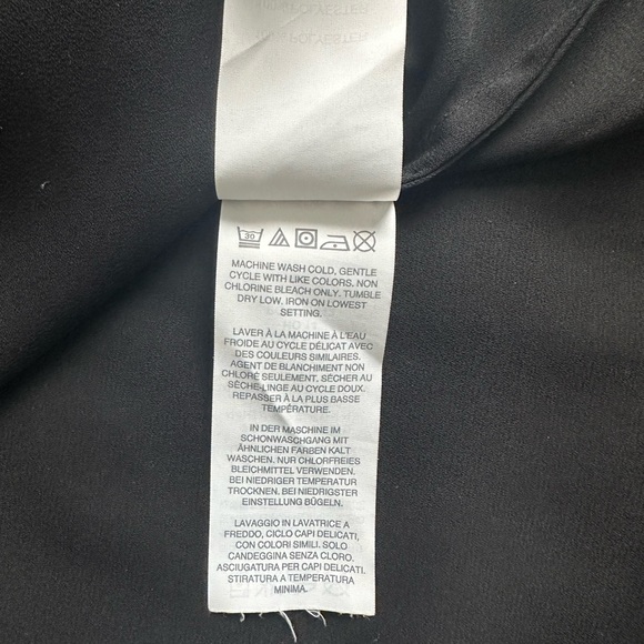 00 J.Crew black tuxedo blouse - Picture 5 of 5